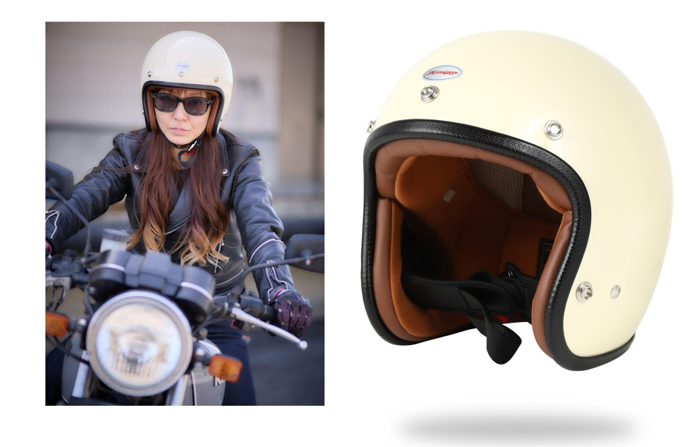 バイク ジェット ヘルメット DELTRON500 HORIZON HELMET