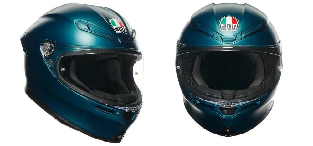 フルフェース ヘルメット AGV K6 S JIST MPLK PETROLIO MATT