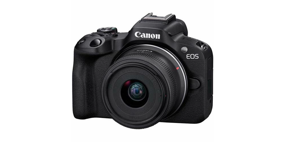 カメラ ミラーレス キヤノン EOSR50BK レンズ RF-S18-45mm