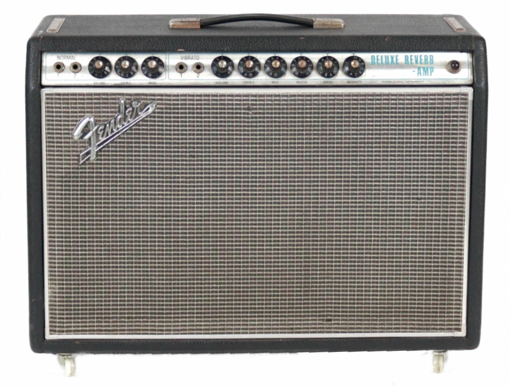 中古 ギターアンプ フェンダー Fender デラックスリバーブ Deluxe Reverb 22W 真空管 1968年製