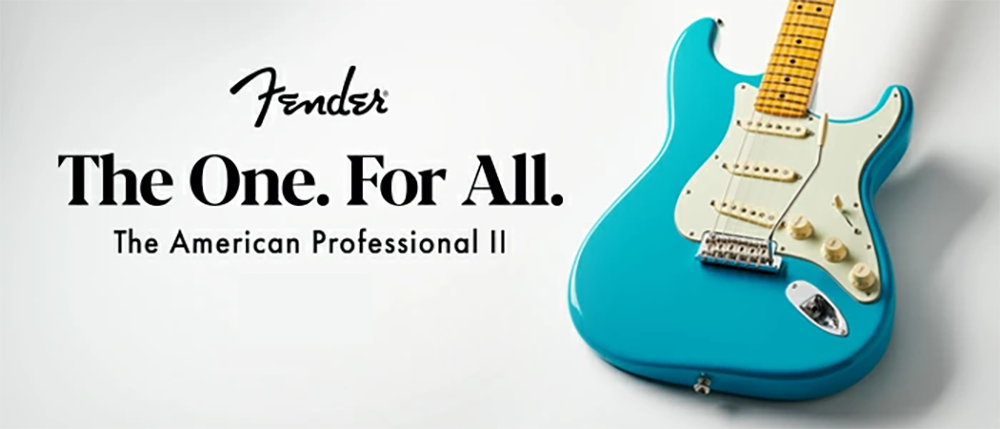 Fender USA American Professional II Stratocaster Miami Blue