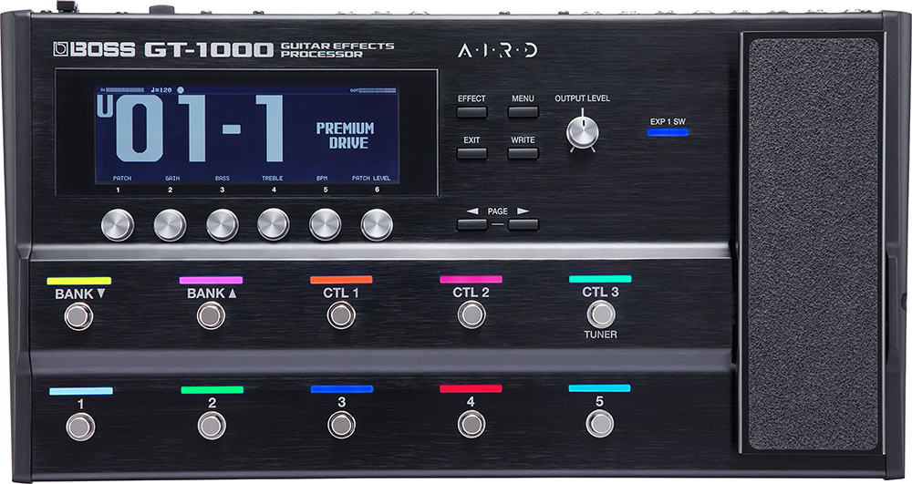 エレキギター マルチ エフェクター GT-1000 Guitar Effects Processor ボス