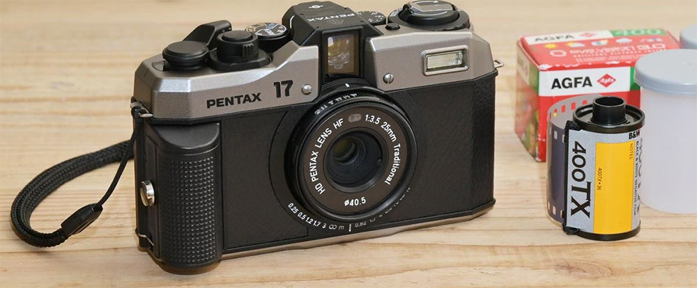 フィルム カメラ PENTAX 17 レンズ 25mm