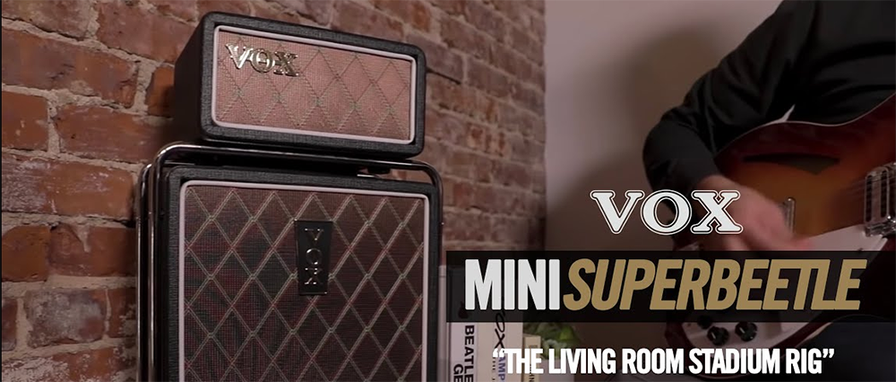 ギターアンプ VOX MINI SUPERBEETLE MSB25 50W 真空管