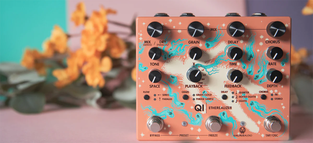 エレキ ギター エフェクター Qi Etherealizer TC(Terracotta)WALRUS AUDIO