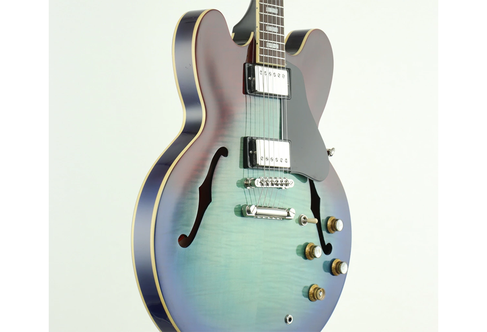 エレキギター エピフォン Epiphone ES-335 Figured Blueberry Burst 2021年製