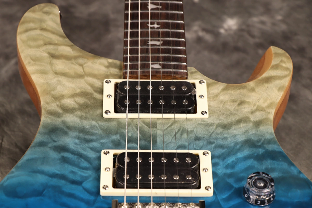 エレキギター ポールリードスミス Paul Reed Smith SE Custom 24 Quilt Blue Fade