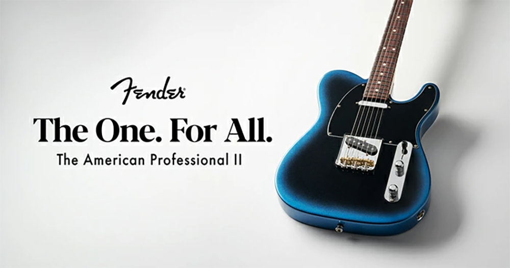 エレキギター フェンダー テレキャスター Fender American Professional II Telecaster Dark Night