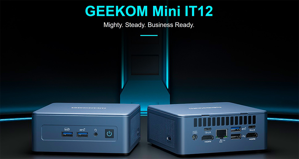 ミニデスクトップPC GEEKOM Mini IT12 i5 Win11