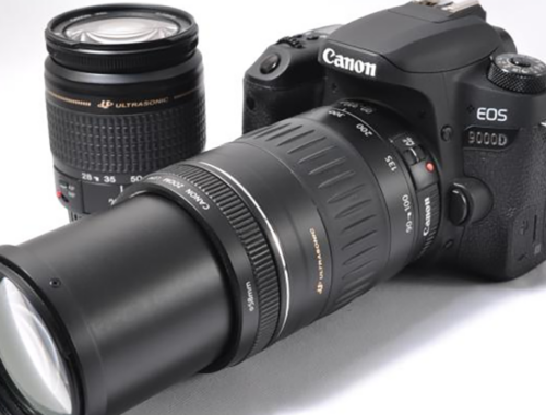 中古 カメラ デジタル一眼レフ キヤノン CANON EOS 9000D 標準 望遠