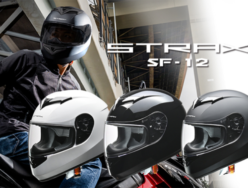 フルフェイス ヘルメット ストラックス STRAX SF-12 LEAD