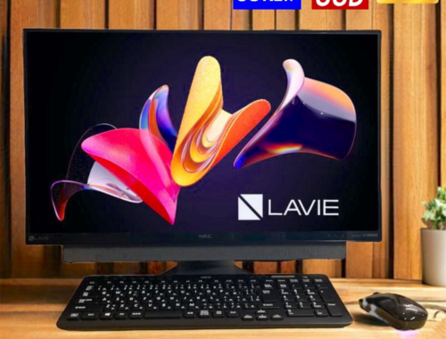 中古 デスクトップPC 一体型 23.8型 NEC DA770 8th i7 Win11 TV
