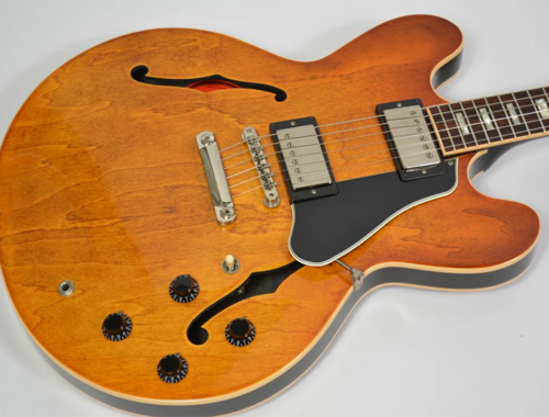 エレキギター セミアコ ギブソン Gibson Memphis ES-335 Block Plain Top 2016年製