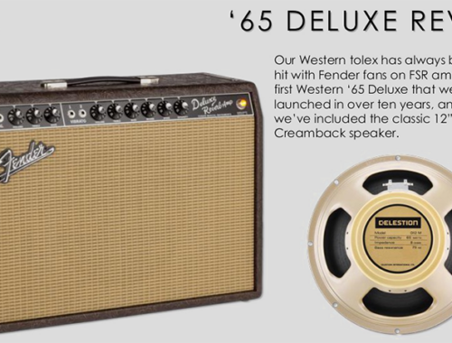 Fender FSR Limited Edition '65 Deluxe Reverb 真空管 22W