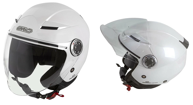 ジェット ヘルメット Gari G10 Vented Open Face Helmet AMACLUB