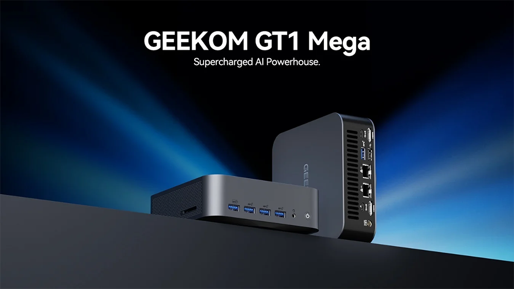 新品 ミニデスクトップパソコン PC GEEKOM AI GT1 Mega 14世代 Core U5/U9 Wi-Fi7 Windows11