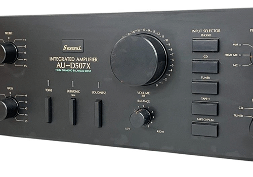 プリメインアンプ AU-D507X 1984年製 Sansui サンスイ