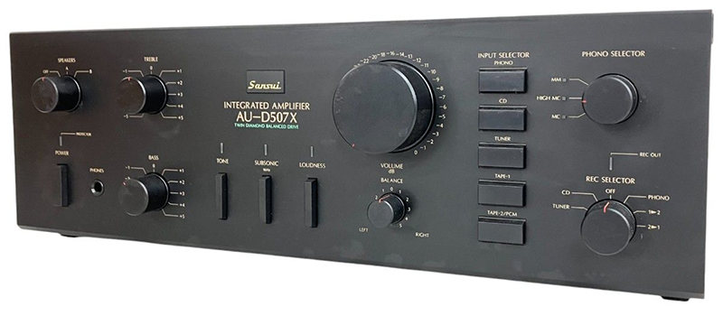 プリメインアンプ AU-D507X 1984年製 Sansui サンスイ