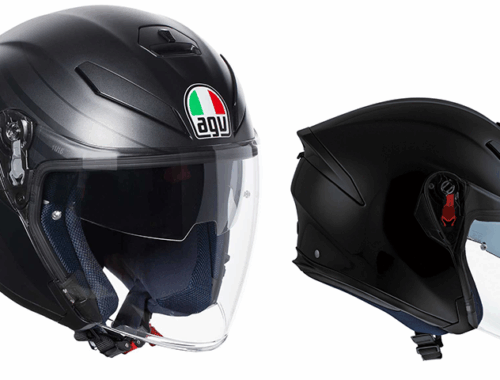 ジェット ヘルメット AGV K-5 JET JIS MONO MATT BLACK