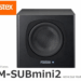 スピーカー サブウーファー PM-SUBmini2 FOSTEX