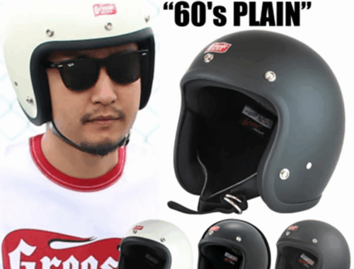 ジェット ヘルメット グリーサー GREASER 60's PLAIN DIN MARKET