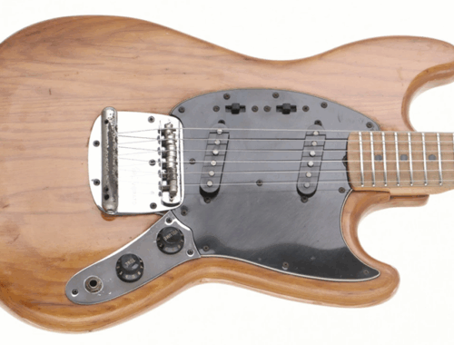 中古 エレキギター フェンダー ムスタング Fender USA Mustang Natural 1978年製