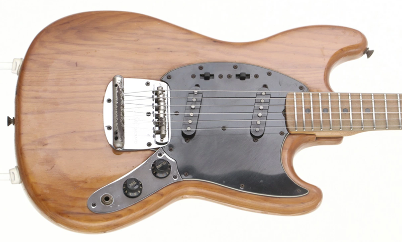 中古 エレキギター フェンダー ムスタング Fender USA Mustang Natural 1978年製