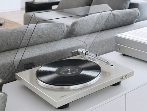 レコード プレーヤー DP-300F SP プレミアムシルバー デノン DENON