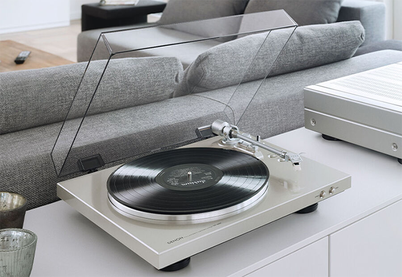 レコード プレーヤー DP-300F SP プレミアムシルバー デノン DENON