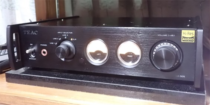 プリメインアンプ AX-505 ブラック TEAC ティアック