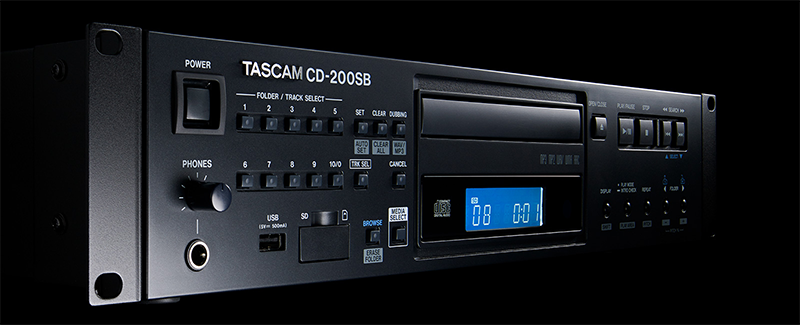 CDプレーヤー CD-200SB TASCAM タスカム