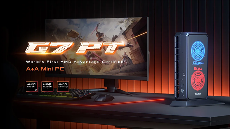 新品 ミニデスクトップパソコン PC AtomMan G7 Pt Ryzen9 Wi-Fi7 Windows11 Pro