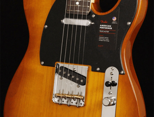 新品 エレキギター フェンダー テレキャスター Fender American Performer Telecaster Honey Burst