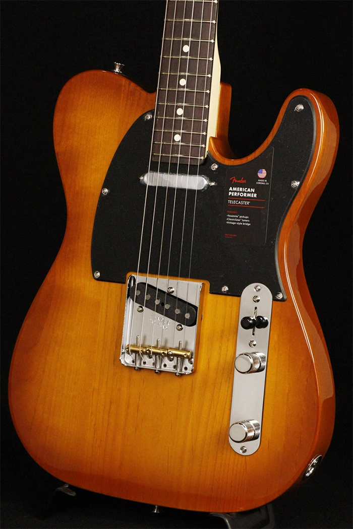 新品 エレキギター フェンダー テレキャスター Fender American Performer Telecaster Honey Burst
