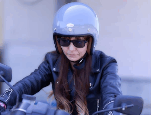 スモール ジェット ヘルメット デルトロン500 DELTRON500 グレー HORIZON HELMET