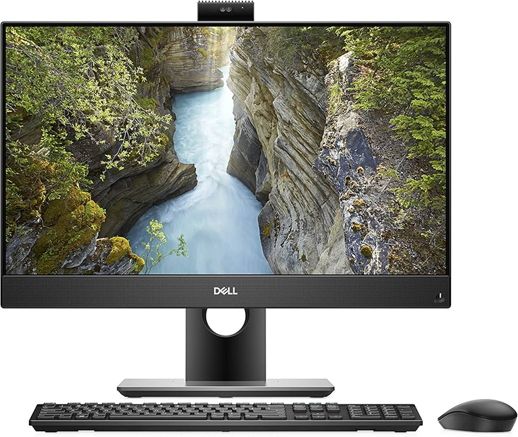 中古 デスクトップパソコン PC 一体型 23.8インチ DELL OptiPlex 7480 AIO 10世代 Core i5 Windows11 Pro