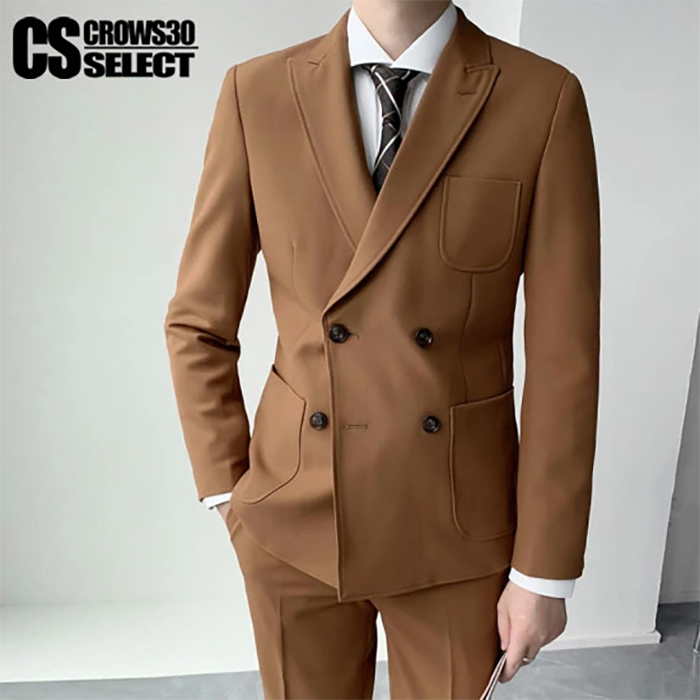 メンズ ダブル スーツ テーラード ジャケット パンツ Alleglo CROWS 30 STYLE