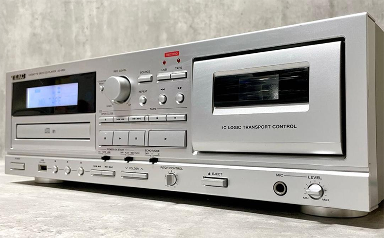 CDプレーヤー カセットデッキ AD-850-SE TEAC ティアック