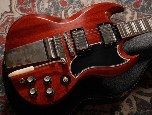 新品 エレキギター ギブソン Gibson Custom Shop 1964 SG Standard Reissue w/Maestro Vibrola VOS