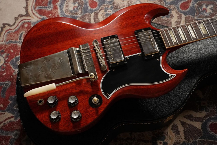 新品 エレキギター ギブソン Gibson Custom Shop 1964 SG Standard Reissue w/Maestro Vibrola VOS