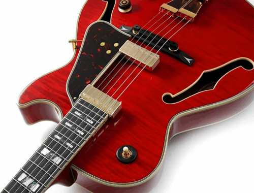 新品 エレキギター フルアコ アイバニーズ Ibanez GB10SEFM-SRR