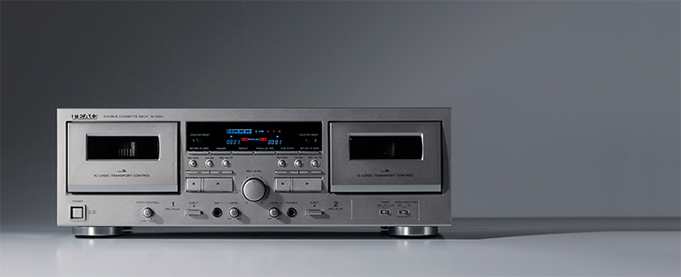 ダブルカセットデッキ W-1200 TEAC ティアック