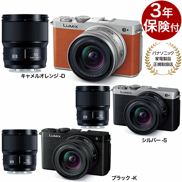 新品 ミラーレス一眼 カメラ Panasonic LUMIX S9 18-40mm 50mm
