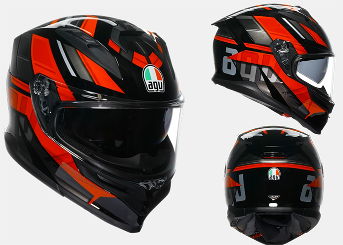 フルフェース ヘルメット K7 JIST MPLK Asian Fit AGV