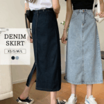 ◎レディース デニム タイト スカート 77～86cm丈 BS FF