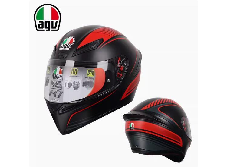 フルフェース ヘルメット AGV K1 S WARMUP MATT BLACK/RED