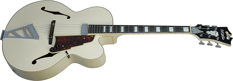 新品 エレキギター フルアコ ディアンジェリコ D'Angelico Premier EXL-1 Champagne