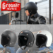 ジェット ヘルメット GREASER HELMETS 60’s PLAIN DIN MARKET