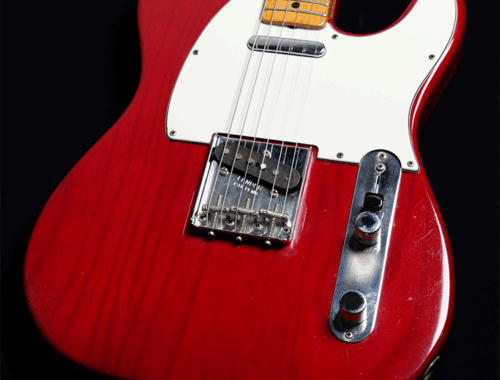 中古 エレキギター フェンダー テレキャスター Fender USA Telecaster Crimson 1978年製