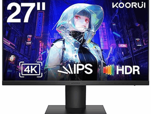 新品 PC 4K モニター ディスプレイ 27インチ N07 KOORUI